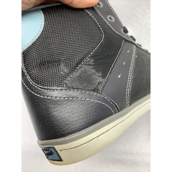Original Penguin by Munsingwear Cirrus HI-Top Shoes Black Mens Size 12 PCIR200-5 - Picture 13 of 14
